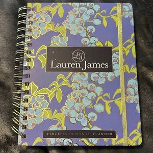Lauren James undated 12 month planner